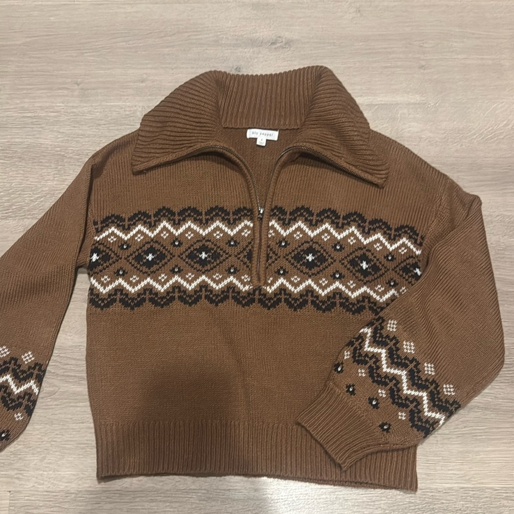 Fair isle sweater